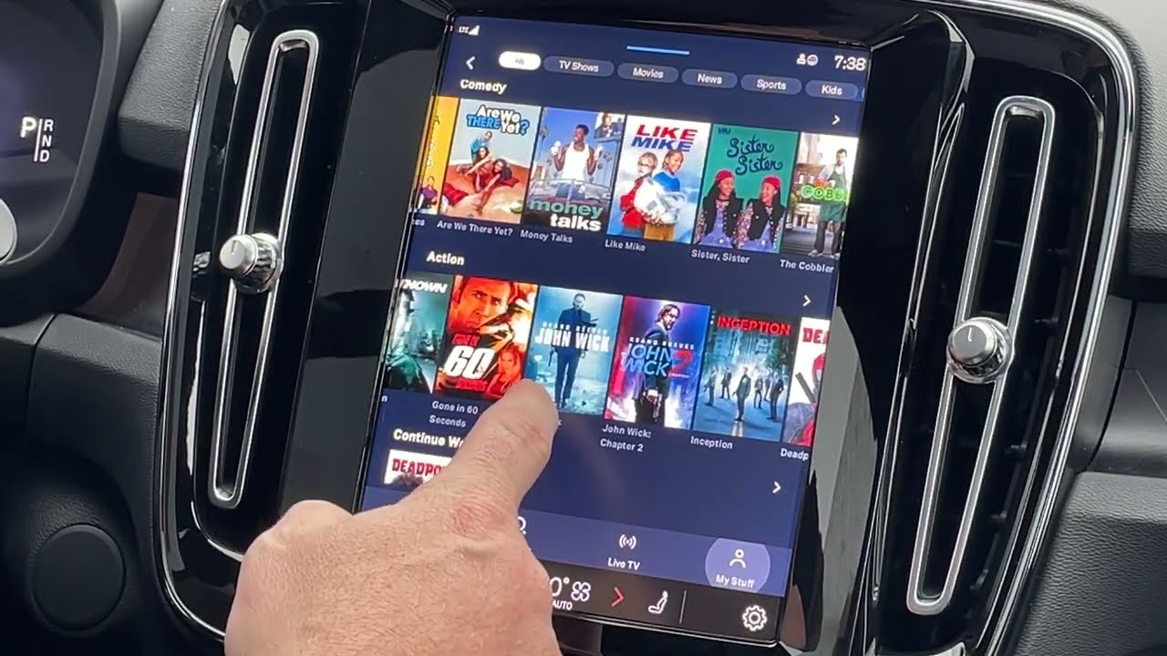 Youtube e Netflix AI-Box per Volvo